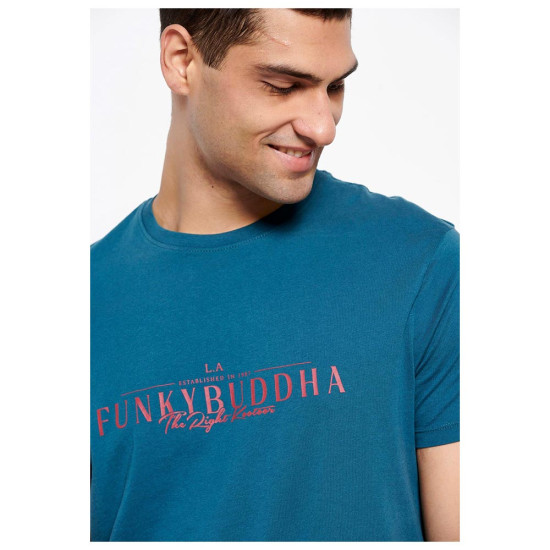 Funky Buddha Ανδρική κοντομάνικη μπλούζα